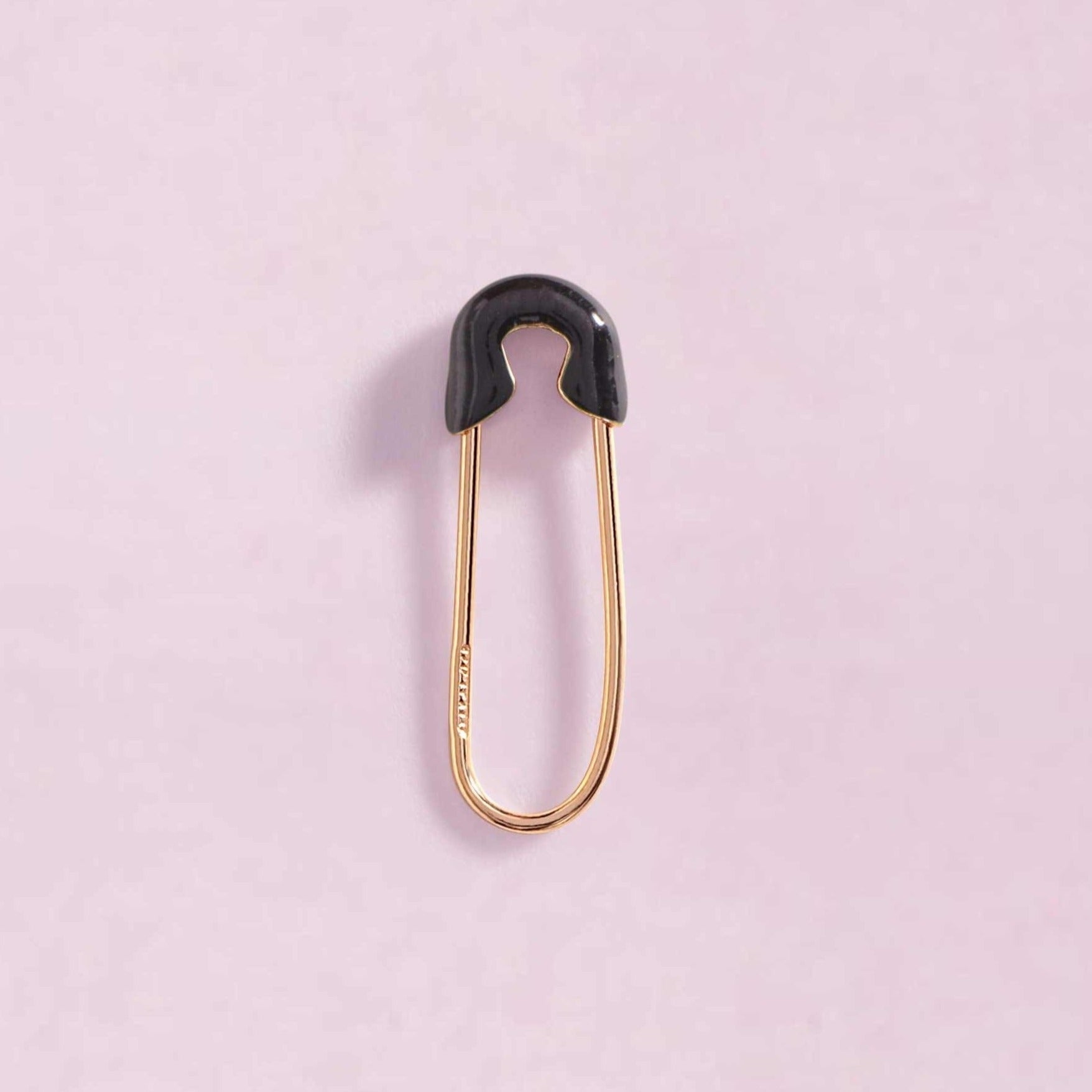 Buy Nelly Safety Pin Earring - Silver | Nelly.com